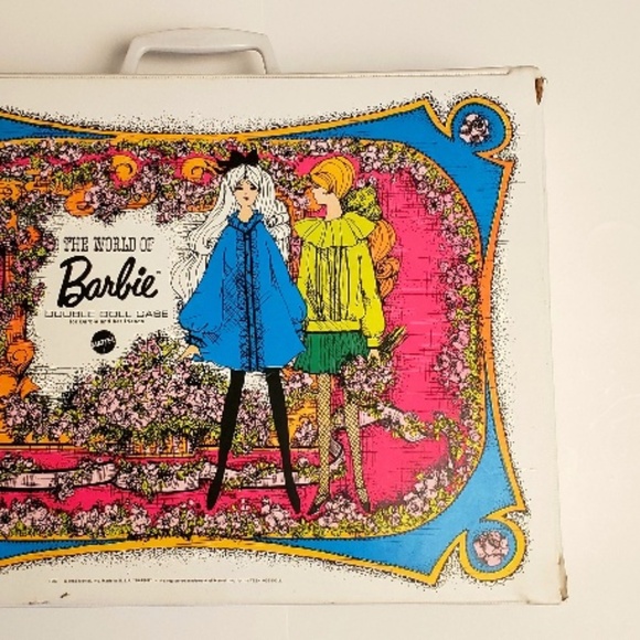 The World of Barbie Double Doll Travel Case, Vintage 1968 by Mattel Inc. - Picture 16 of 16